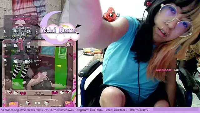 Snapshot of YukiRam chatting on March 4, 2026, 3:36 am YukiRam online show from March 4, 2026, 3:36 am