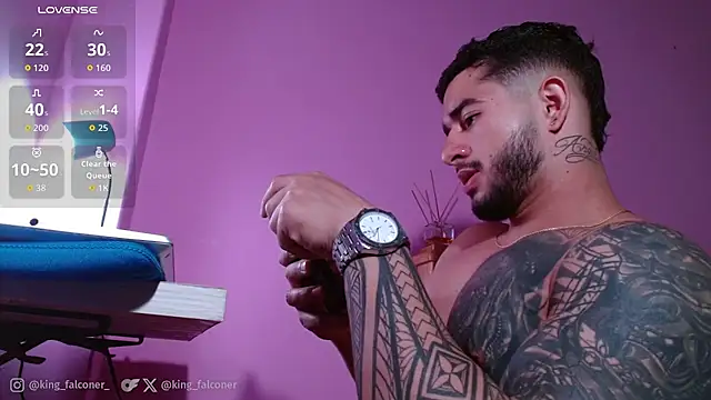 king falconer online show from March 25, 2026, 3:50 am