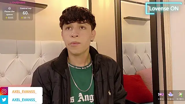 Axel  Evans online show from September 30, 2025, 10:54 am