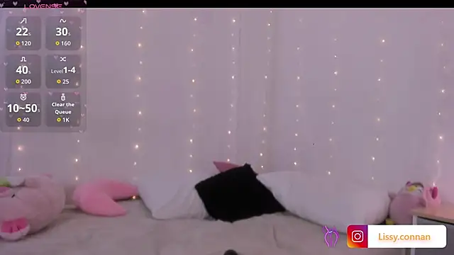 LissyConan online show from April 19, 2026, 8:33 pm