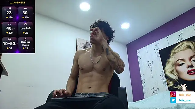 Snapshot of felix__star chatting on October 24, 2025, 9:25 pm felix star online show from October 24, 2025, 9:25 pm