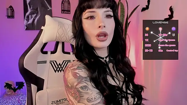 VelvetVampiree online show from March 11, 2026, 12:26 am