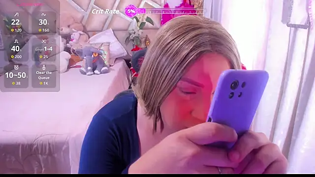 Snapshot of BarbieStyled chatting on November 5, 2025, 12:52 pm BarbieStyled online show from November 5, 2025, 12:52 pm