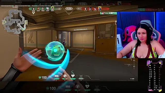 Snapshot of Allison_GAMERS chatting on October 9, 2025, 7:25 pm Allison GAMERS online show from October 9, 2025, 7:25 pm