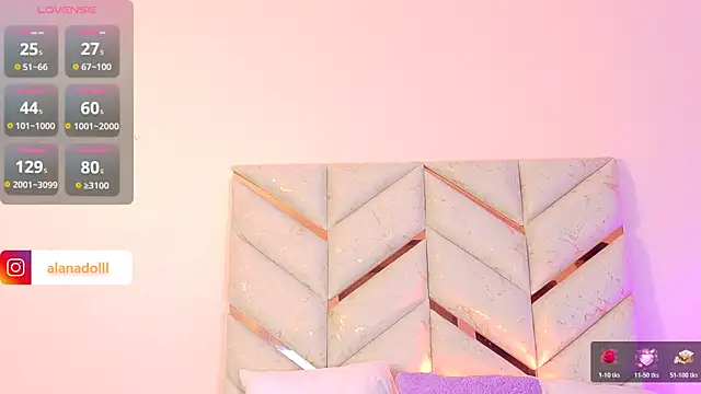 AlanaDoll online show from February 4, 2026, 4:13 pm