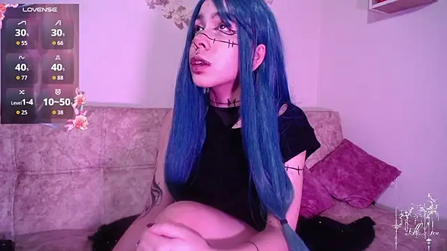 dark  nymph online show from November 24, 2025, 2:22 am