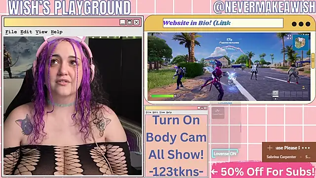 nevermakeawish online show from April 12, 2026, 10:07 am