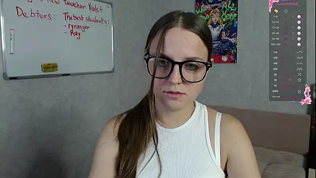 Violetwin online show from October 16, 2025, 5:21 pm