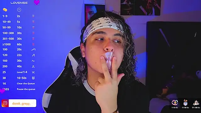 derek greyy  online show from January 14, 2026, 10:46 pm