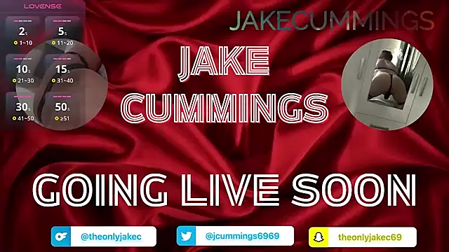 jakecummings69 online show from August 7, 2026, 8:26 pm