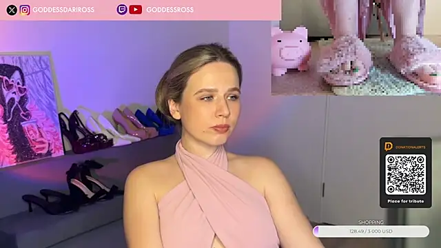 GoddessRoss online show from November 13, 2025, 6:12 pm