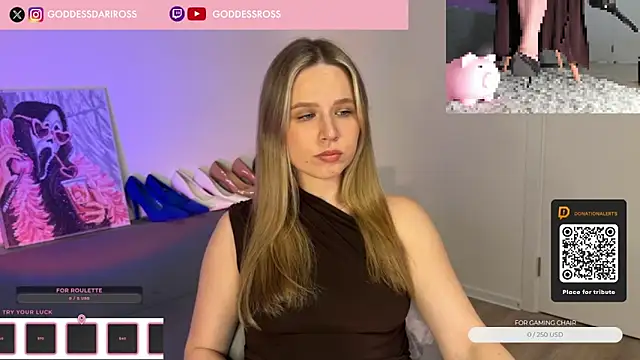 GoddessRoss online show from November 10, 2025, 6:13 pm