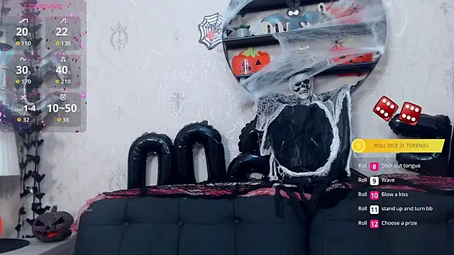 AnaysDivine online show from October 25, 2025, 2:55 am