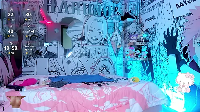 Megan cute4u online show from March 17, 2026, 3:20 am