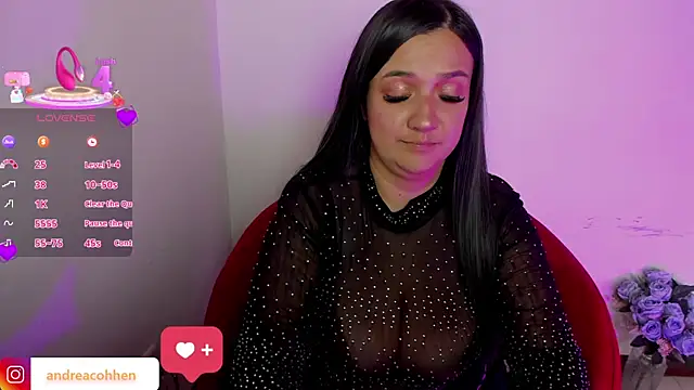 Snapshot of andrea-cohen chatting on October 6, 2025, 8:31 pm andrea-cohen online show from October 6, 2025, 8:31 pm