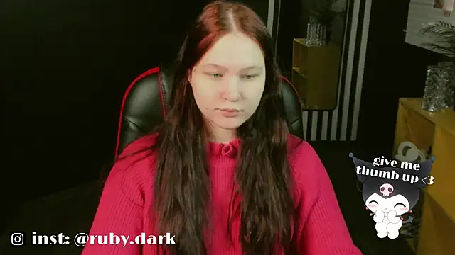Ruby Dark online show from October 4, 2025, 5:53 am
