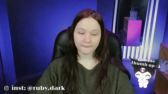 Ruby Dark online show from October 1, 2025, 5:56 am