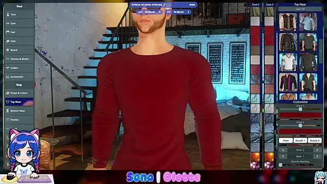 SonaBoobvelle online show from April 10, 2026, 6:31 am