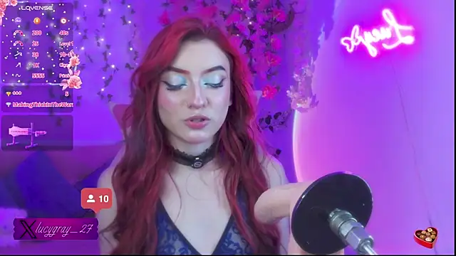 LucyGray online show from July 18, 2026, 6:00 am