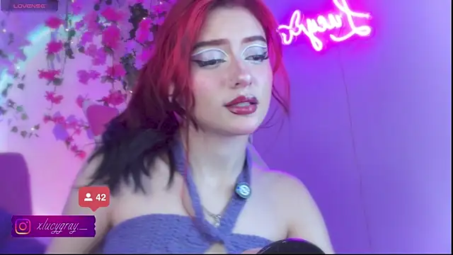 LucyGray online show from July 13, 2026, 1:38 am