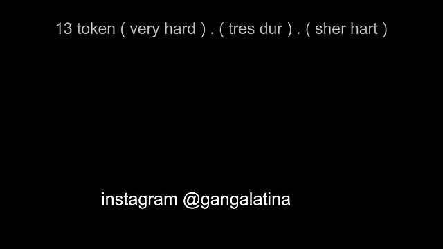 Snapshot of Gangalatina chatting on September 23, 2025, 4:25 pm Gangalatina online show from September 23, 2025, 4:25 pm