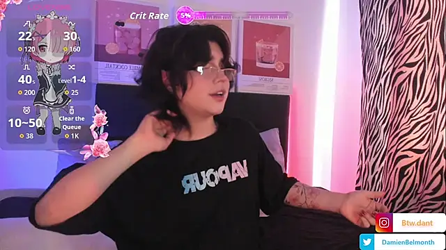 damienbeltmonth online show from October 14, 2025, 3:45 pm