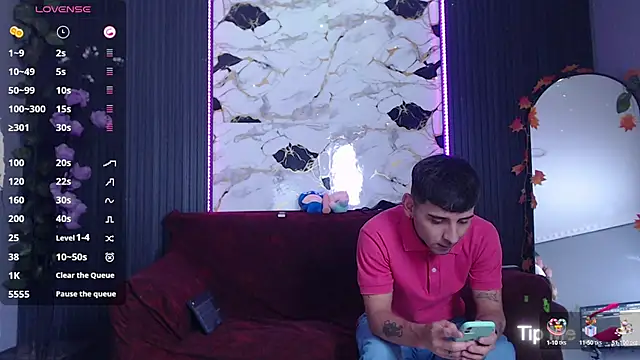 SpicyBoys X online show from October 18, 2025, 1:18 am