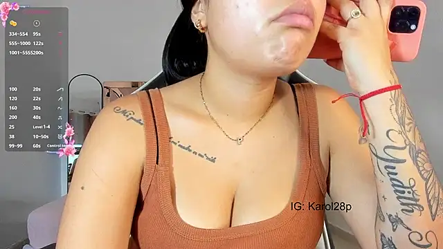 carol777p online show from October 9, 2025, 6:30 pm