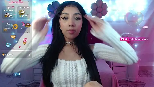 HANNALOUSEGIRL online show from October 1, 2025, 10:02 pm