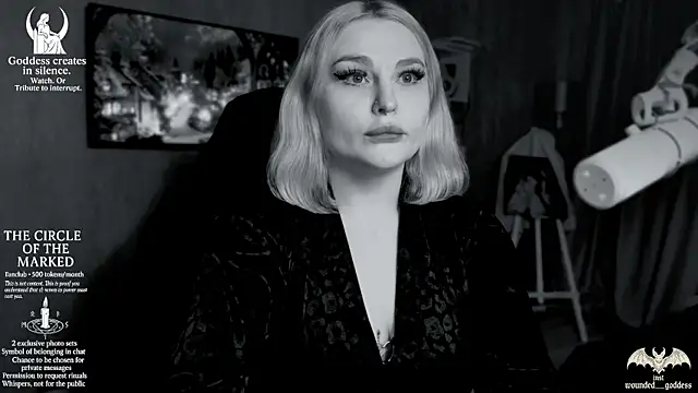 Wounded Goddess  online show from November 16, 2025, 5:12 am