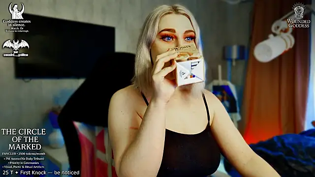 Wounded Goddess  online show from February 10, 2026, 7:51 am