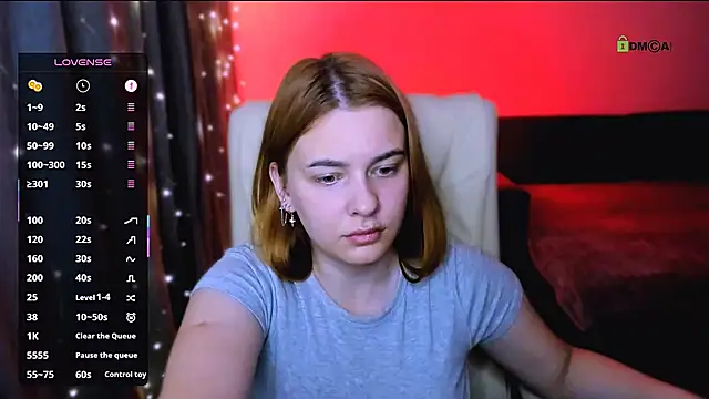 red  dizzy online show from November 5, 2025, 9:18 pm