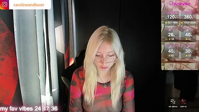 Caroline lover  online show from November 7, 2025, 11:26 am