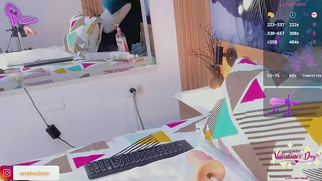 Anabacker01 online show from February 10, 2026, 7:57 pm