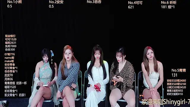 Shinygirls 777 online show from October 30, 2025, 5:50 am