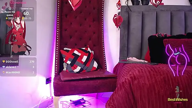 Snapshot of EvaGoddess_ chatting on February 13, 2026, 8:42 pm EvaGoddess online show from February 13, 2026, 8:42 pm