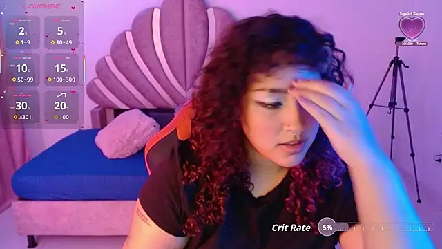 BlueeVelvet online show from November 17, 2025, 11:20 pm