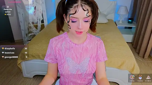 Snapshot of _Amelia_Shine_ chatting on October 23, 2025, 11:31 am Amelia Shine online show from October 23, 2025, 11:31 am