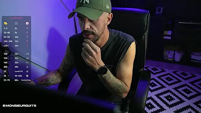 Snapshot of monsieurguitsxxx chatting on November 6, 2025, 7:07 pm monsieurguitsxxx online show from November 6, 2025, 7:07 pm