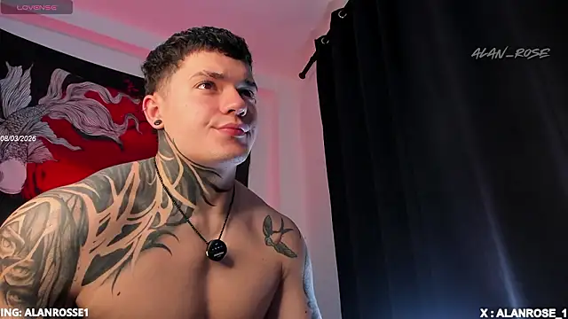 AlanRose01 online show from March 9, 2026, 1:47 pm