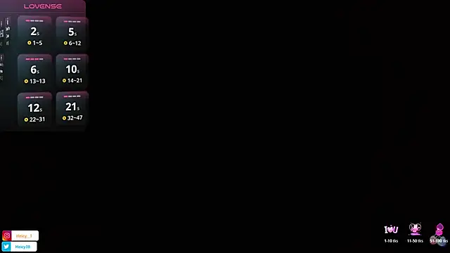 Snapshot of Heicy-01 chatting on November 4, 2025, 8:23 pm Heicy-01 online show from November 4, 2025, 8:23 pm