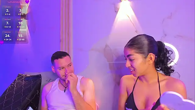 Snapshot of Aron_and_molly chatting on November 24, 2025, 12:16 pm Aron and molly online show from November 24, 2025, 12:16 pm