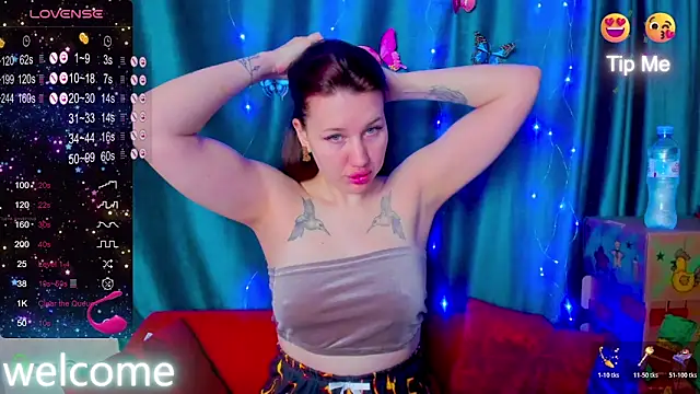 LillyRayRay online show from December 3, 2025, 12:55 am