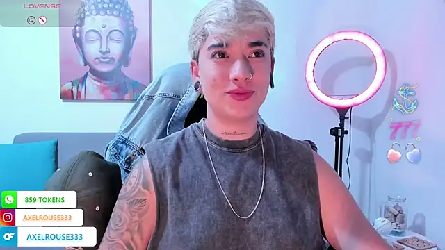 AxelRouse3 online show from April 17, 2026, 12:02 am