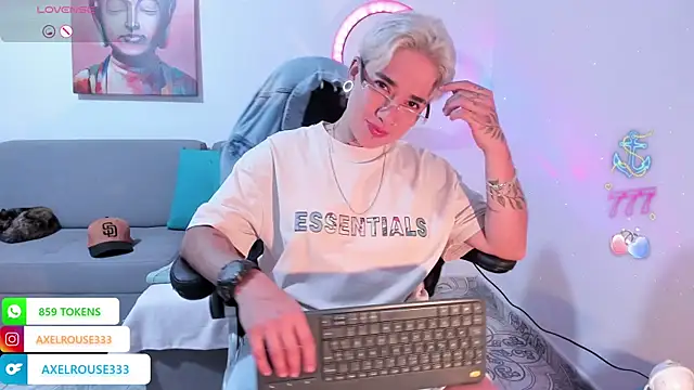 AxelRouse3 online show from April 6, 2026, 3:02 am