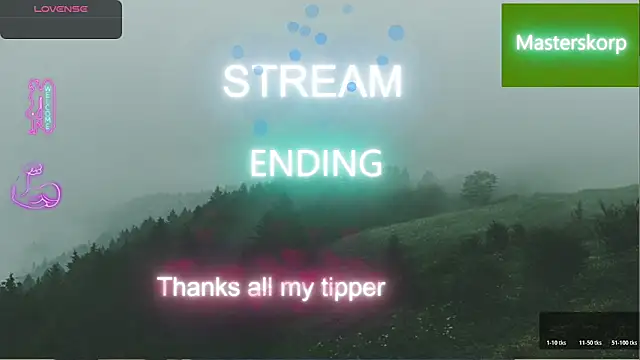 masterskorp online show from January 9, 2026, 5:31 pm