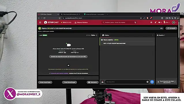 Snapshot of Mora_Sweet chatting on January 12, 2026, 2:13 pm Mora Sweet online show from January 12, 2026, 2:13 pm