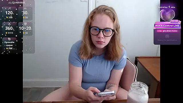 gingerslutt online show from June 24, 2026, 1:21 pm