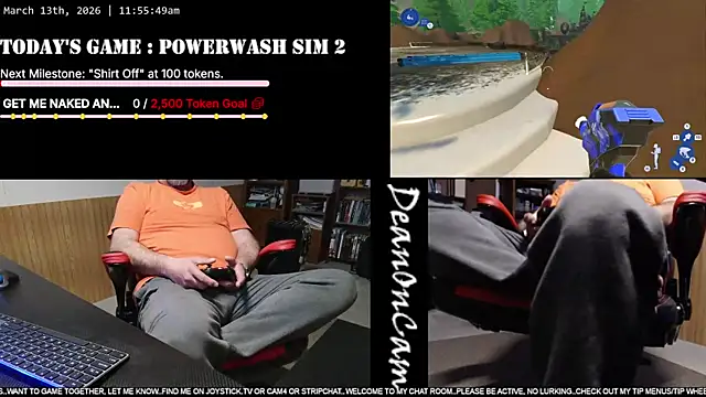 DeanonCam online show from March 13, 2026, 4:56 pm