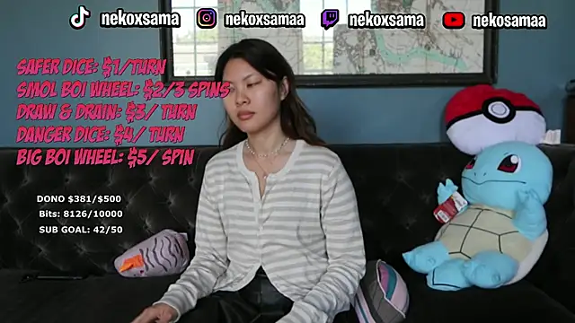 nekoxwaifu online show from July 6, 2026, 12:23 pm